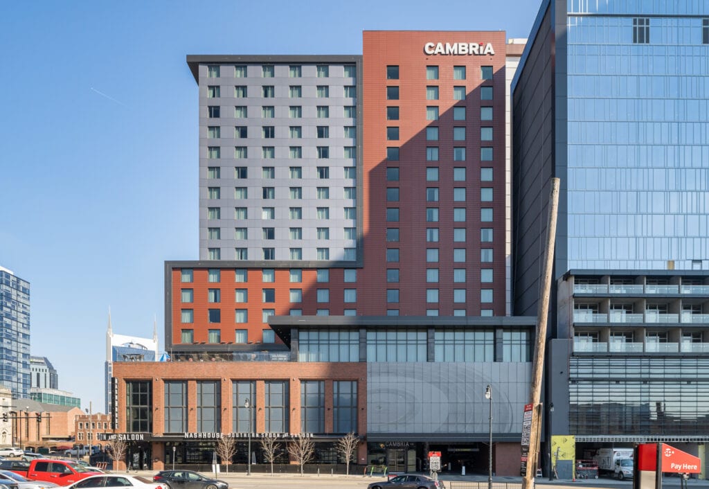 Photographing the Changing Light on the Cambria Hotel in Downtown Nashville 2 Cambria Downtown Nashville Architecture Photographer