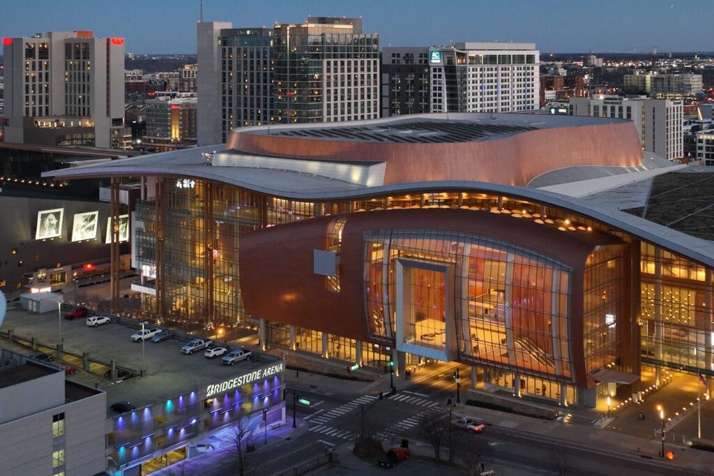 Downtown Nashville Architecture Photography from the Sky - Part 1: Music City Center 4 Music City Center - Nashville Commercial Architecture Photographer