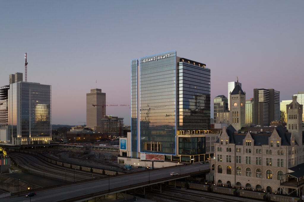 Downtown Nashville Architecture Photography from the Sky – Part 2: The Gulch & Nashville Yards 4 Nashville Architecture Photographer - Nashville Yards