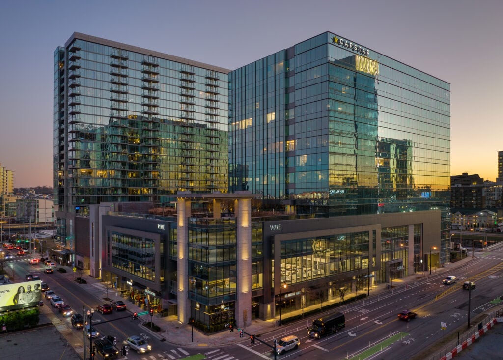 Downtown Nashville Architecture Photography from the Sky – Part 2: The Gulch & Nashville Yards 2 Nashville Architecture Photographer - The Gulch