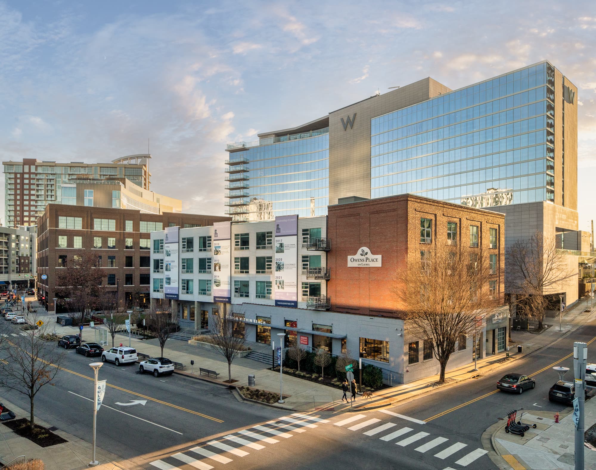 Commercial architectural photography in the Gulch Nashville