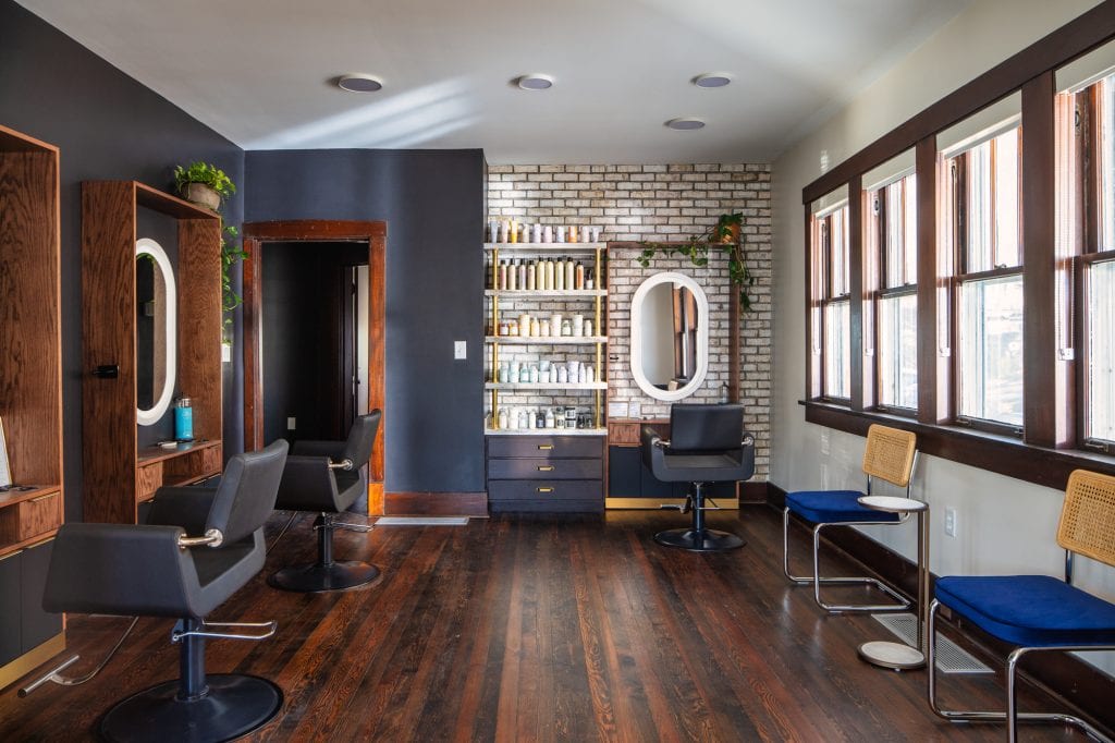 Downtown Nashville Luxury Salon photography