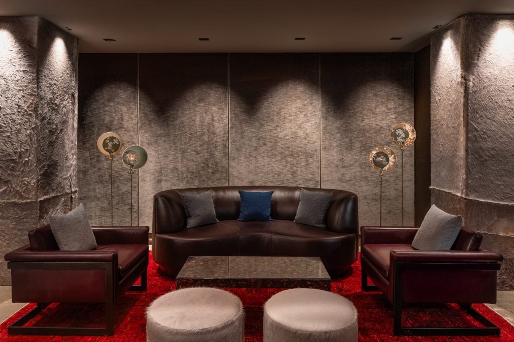 Luxury Hotel Lounge Photography - The Joseph | Four Walls in Nashville 8 Boutique Hotel lounge furniture in Downtown Nashville