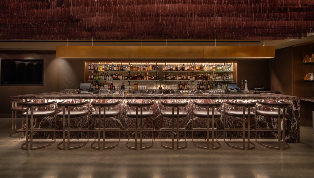 Luxury Hotel Lounge Photography - The Joseph | Four Walls in Nashville 6 Beautifully designed luxury hotel lounge with dark and moody vibe in downtown Nashville