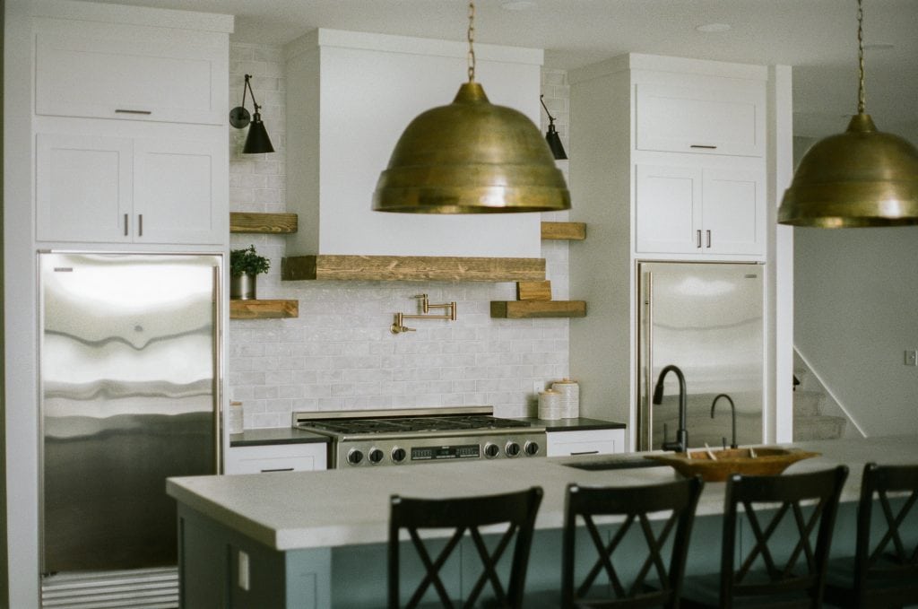 5 Things I Learned from Shooting Interiors and Architectural Photography with Film Cameras 8 Residential interior photography of a modern kitchen on film