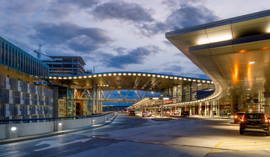 New terminal at BNA photographed by Jordan Powers