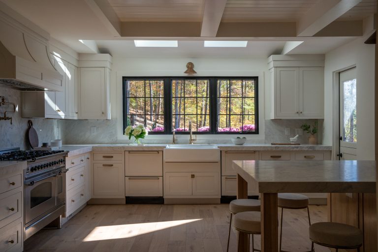 Modern farmhouse kitchen renovation interiors photographer